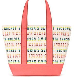 Victoria Secret Beach Logo Beach Tote w/Pocket